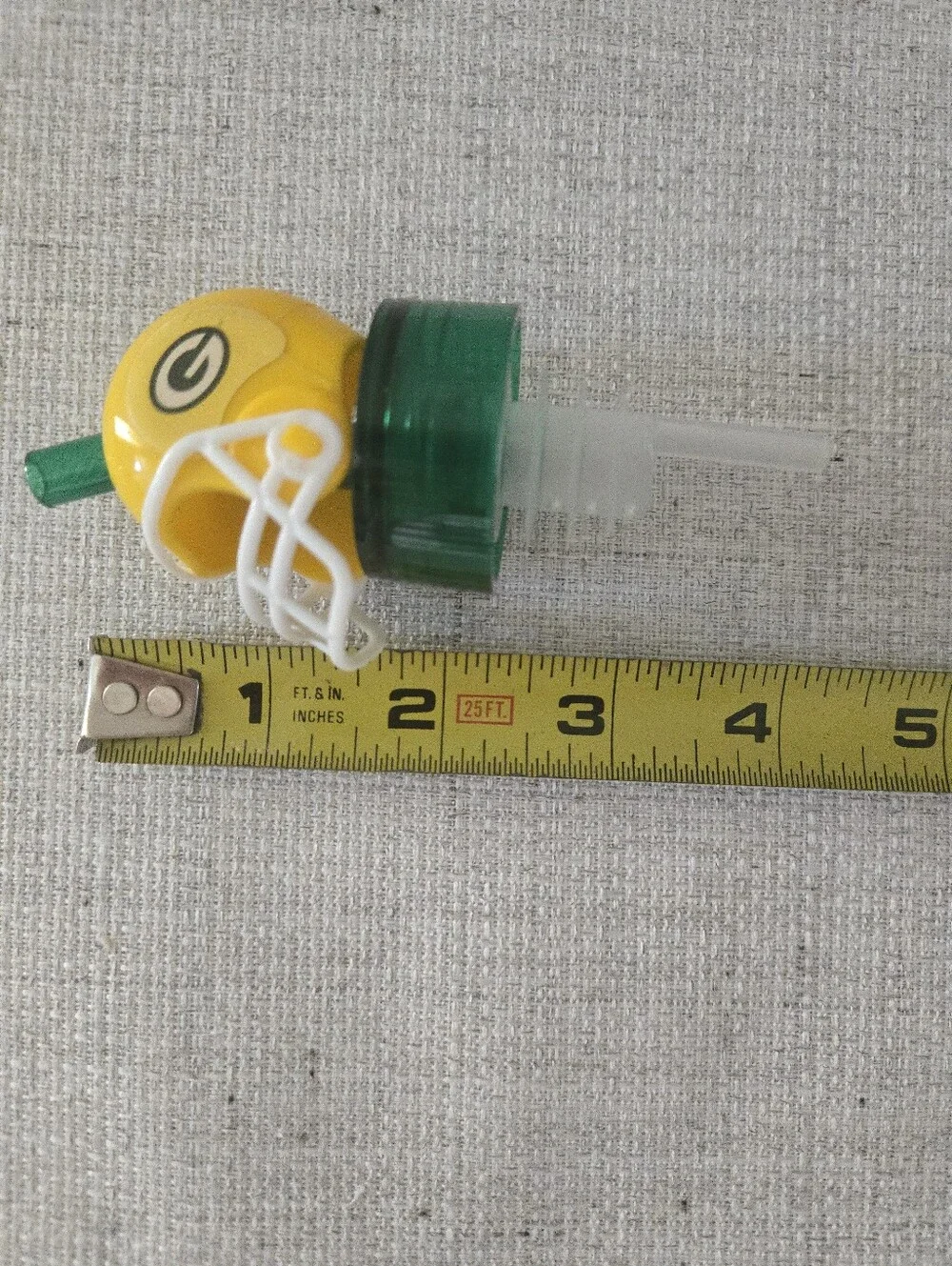 Vintage Green Bay Packers Helmet Bottle Spout Liquor Pourers Spirits Football